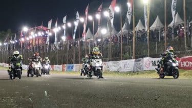 Kelas Vario Ramaikan Seri Pamungkas Honda Dream Cup 2025 di Sidrap