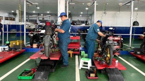 Suzuki , Beli Motor Suzuki Enggak Perlu Risau soal Bengkel
