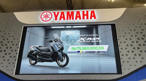 Yamaha | Yamaha Luncurkan Xmax Tech Max Terbaru Seharga Rp75 Juta, Intip Perubahannya Di sini!