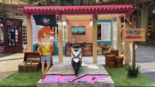 Honda, Honda BeAT One Piece Edisi Nami & Usopp Curi Perhatian di Makassar