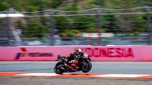 Aprilia Temukan Titik Lemah Motor, Marco Bezzecchi Siap Kerja Keras Demi Performa Maksimal!