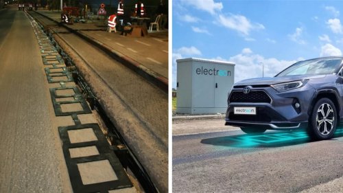 Ada Jalan Raya yang Bisa Mengisi Daya Mobil Listrik