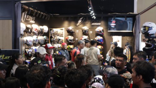 Helm, Akesori dan Apparel Senilai Miliaran Rupiah Terjual di IMHAX 2025