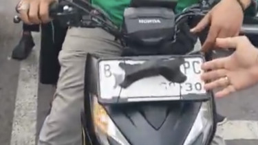 Niat Hati Bisa Terhindar ETLE, Pelat Nomor Pakai Masker Tetap Keciduk Juga