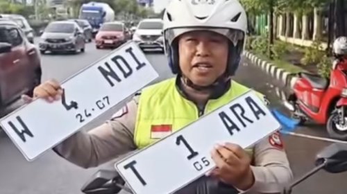 Terpopuler: Wandi & Tiara Ditilang, Pelat Nomor Bermasker Tetap Kena ETLE, dan Sprinto Paling Menonjol
