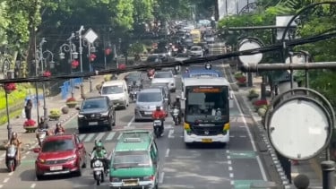 Kondisi Lalu Lintas Bandung Menghangat di Musim Libur Nataru