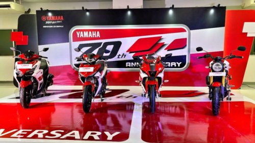 Yamaha, 4 Motor Baru Yamaha Tampil Berbeda Lewat Livery Merah Putih