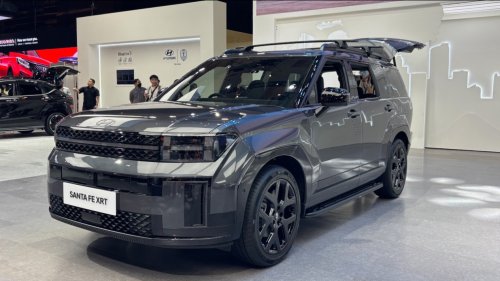 Hyundai, Hyundai Santa Fe, Garangnya Hyundai Santa Fe XRT di IIMS 2026