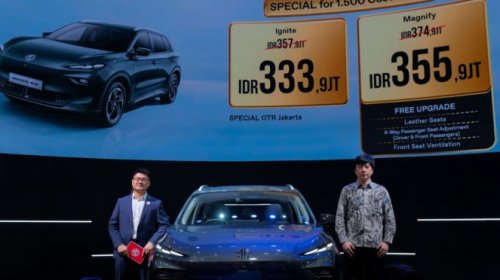 MG, MG Resmi Luncurkan Mobil SUV Listrik Keluarga di IIMS 2026