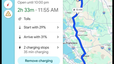 Google Maps Semakin Memanjakan Pengguna Mobil Listrik