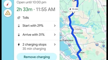 Google Maps Semakin Memanjakan Pengguna Mobil Listrik
