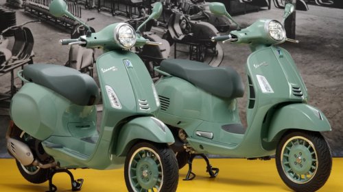 Warna Baru Vespa 80 Tahun Bikin Nostalgia
