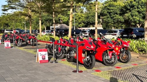 Ducati, Ratusan Motor Ducati Ramaikan Jalanan Pulau Bali