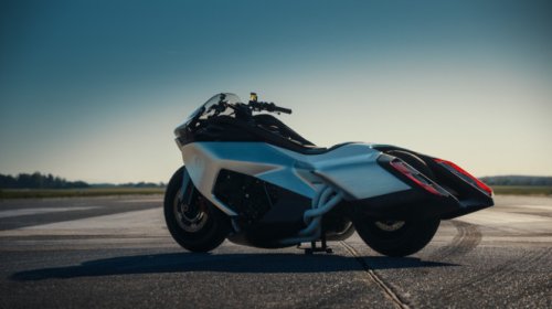 BMW, Motor BMW Ini Terlihat Seperti Datang dari Masa Depan