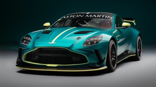 The Regular Vantage Has Four Exhaust Pipes, This Prototype Has Eight