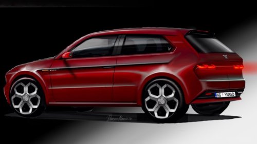 Yugo’s New 4-Door Convertible Is AI-Generated But The Joke Is Real
