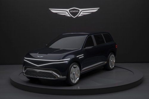 Genesis Is Really Putting Rolls-Royce Coach Doors On Its New Flagship