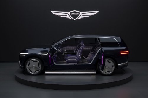 Genesis Is Really Putting Rolls-Royce Coach Doors On Its New Flagship