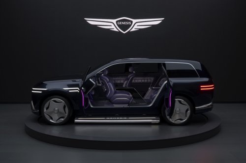 Genesis Is Really Putting Rolls-Royce Coach Doors On Its New Flagship