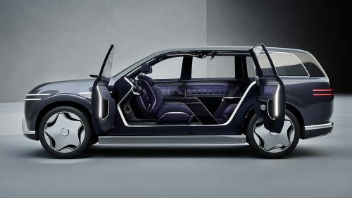 Genesis Is Really Putting Rolls-Royce Coach Doors On Its New Flagship
