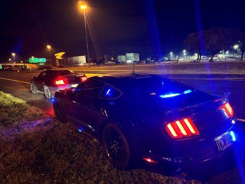 Super speeder teen maxed out his Mustang at 154 mph, then realized the cop did too