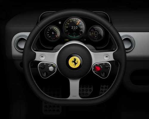 Ferrari’s New Luce EV Debuts In Days And It’s Still Disguised As A Shoebox