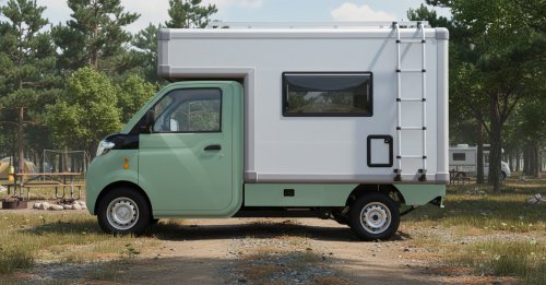 This Absurdly Tiny Camper Is Shorter Than An MX-5, And Isn’t Even A Real Car