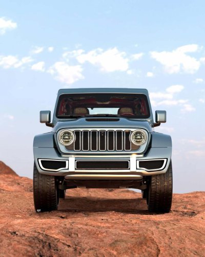 A Hellcat, And A G63 AMG Makeover Walk Into A Jeep Wrangler That Doesn’t Exist