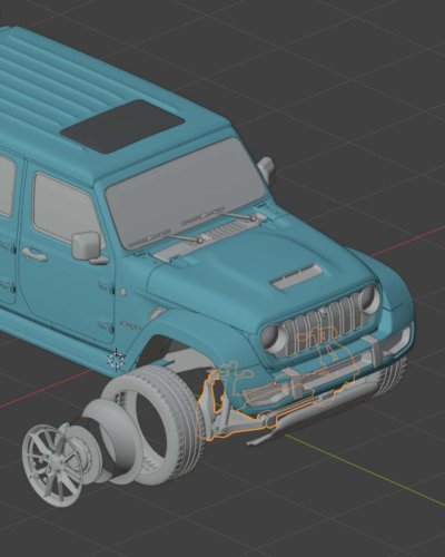 A Hellcat, And A G63 AMG Makeover Walk Into A Jeep Wrangler That Doesn’t Exist