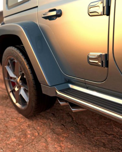 A Hellcat, And A G63 AMG Makeover Walk Into A Jeep Wrangler That Doesn’t Exist