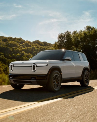 Rivian, Side By Side, The Rivian R2 And Model Y Look Like They’re From Different Planets