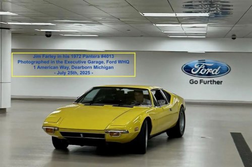Jim Farley Is Auctioning The Pantera That Ford Once Used As A Company Car