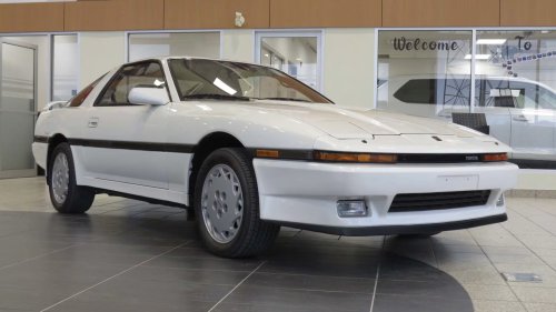 Toyota’s 1987 Supra Turbo Was Built To Be Driven, This One Still Wears Its Factory Tires