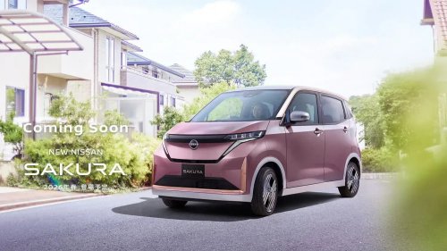 Nissan’s Popular Kei-Car Got A New Face For 2026. It’s The Leaf’s