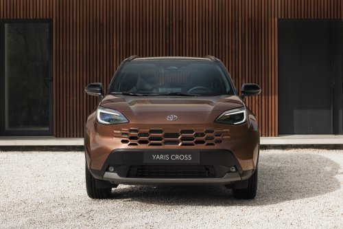 Toyota’s New Yaris Cross Trades Its Mustache For A Honeycomb Grille