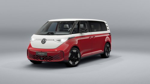 VW’s 2026 ID. Buzz Adds 335 HP And Real Buttons, America Gets Neither
