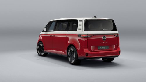 VW’s 2026 ID. Buzz Adds 335 HP And Real Buttons, America Gets Neither
