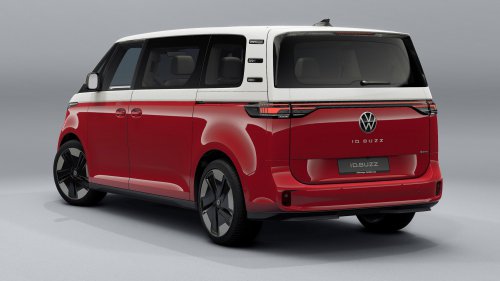 VW’s 2026 ID. Buzz Adds 335 HP And Real Buttons, America Gets Neither