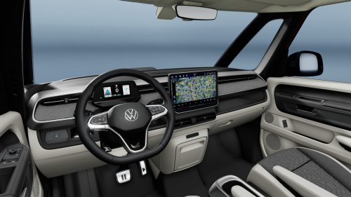 VW’s 2026 ID. Buzz Adds 335 HP And Real Buttons, America Gets Neither