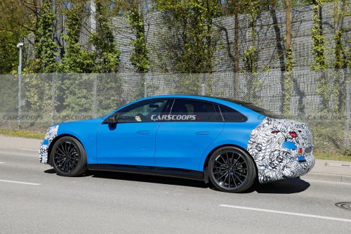 Mercedes’ Electric C-Class EQ Is Running Out Of Camouflage