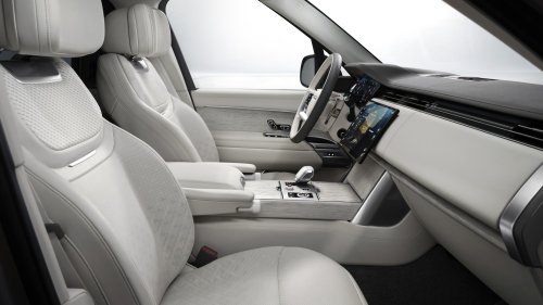 The $337,000 Range Rover SV Ultra Has No Leather And A Floor That Pulses To Music