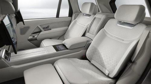 The $337,000 Range Rover SV Ultra Has No Leather And A Floor That Pulses To Music
