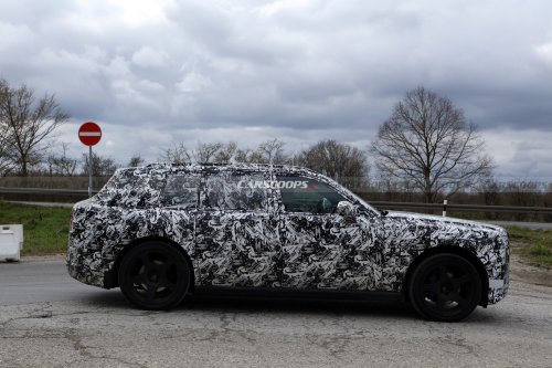 Rolls-Royce’s Electric SUV Revives A Long-Forgotten Hood Design