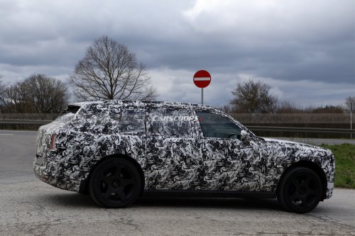 Rolls-Royce’s Electric SUV Revives A Long-Forgotten Hood Design