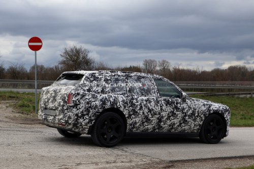 Rolls-Royce’s Electric SUV Revives A Long-Forgotten Hood Design