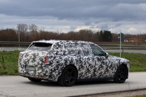 Rolls-Royce’s Electric SUV Revives A Long-Forgotten Hood Design