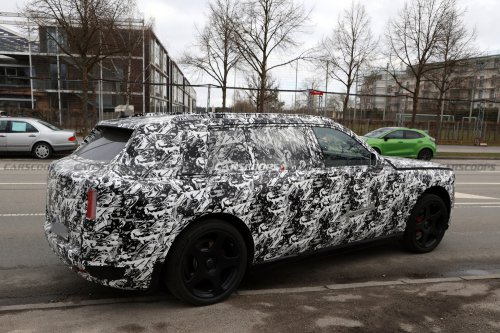 Rolls-Royce’s Electric SUV Revives A Long-Forgotten Hood Design