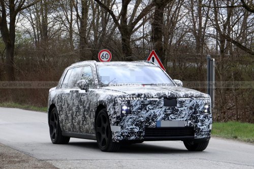 Rolls-Royce’s Electric SUV Revives A Long-Forgotten Hood Design