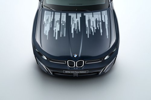 BMW, BMW iX3, BMW Puts A Kindle-Style Display On The Hood Of Its iX3