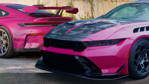 He Called The GT3 RS Garbage, Then Ordered His Mustang GTD To Match One
